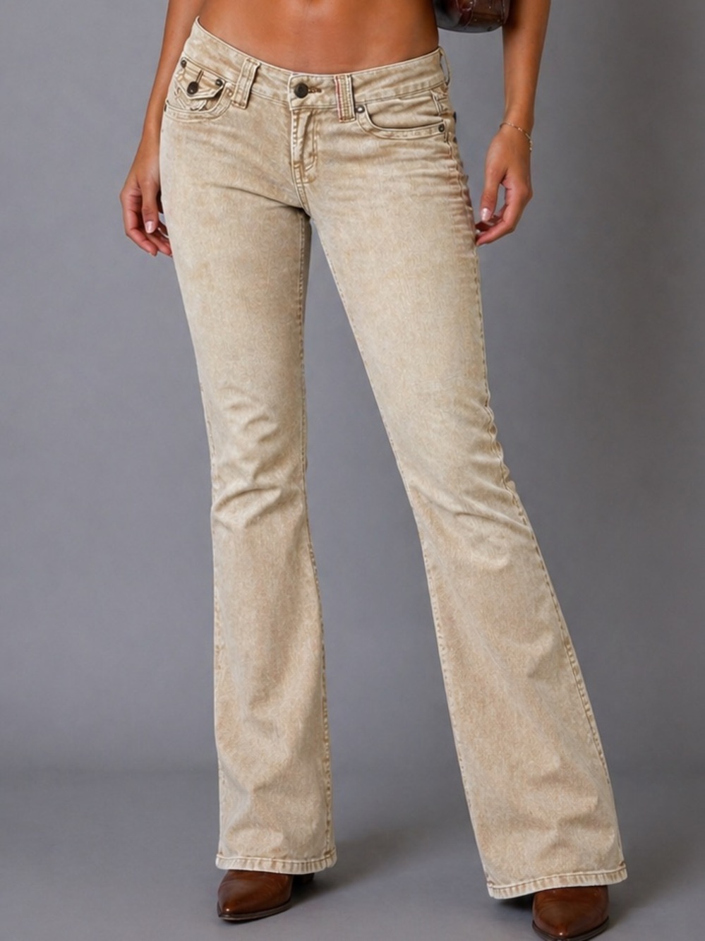 Y2K 725 Original Corduroy Low Rise Bootcut Pants